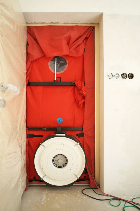 Blower Door Setup